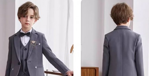 男童英倫西裝 / 花仔服 / 主持人服 / 演出服 ( 六件套 )
