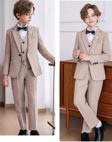 男童英倫西裝 / 花仔服 / 主持人服 / 演出服 ( 六件套 )