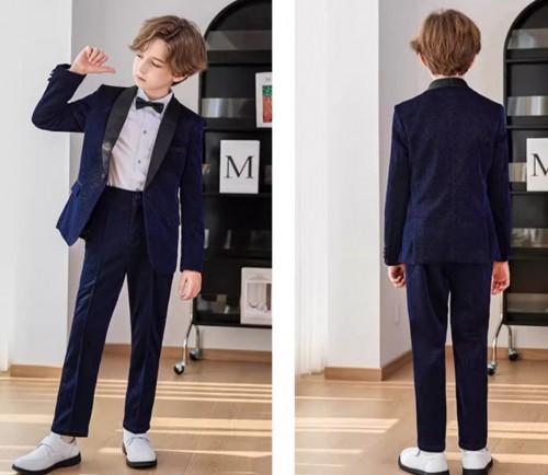 男童英倫西裝 / 花仔服 / 主持人服 / 演出服 ( 四件套 )
