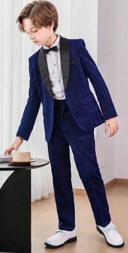 男童英倫西裝 / 花仔服 / 主持人服 / 演出服 ( 四件套 )