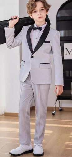 男童英倫西裝 / 花仔服 / 主持人服 / 演出服 ( 四件套 )