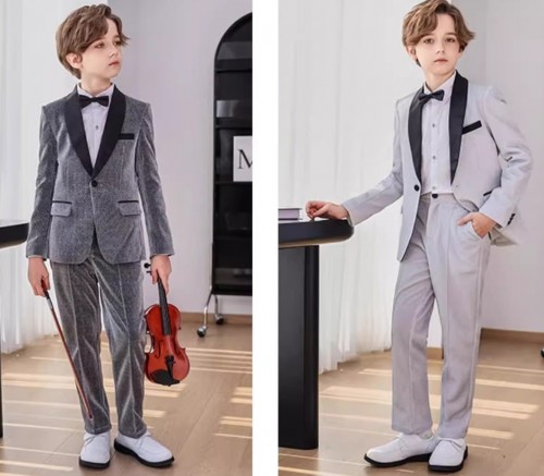 男童英倫西裝 / 花仔服 / 主持人服 / 演出服 ( 四件套 )