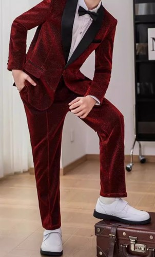 男童英倫西裝 / 花仔服 / 主持人服 / 演出服 ( 四件套 )