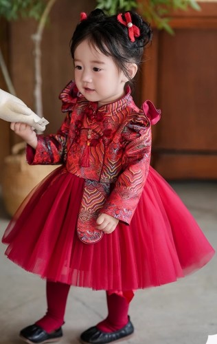 秋冬中式旗袍 / 女童公主裙 / 拜年服 / 禮服裙