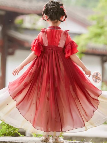 夏季女童漢服 / 兒童公主裙