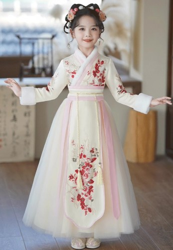 秋冬女童漢服 / 兒童唐裝