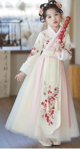秋冬女童漢服 / 兒童唐裝