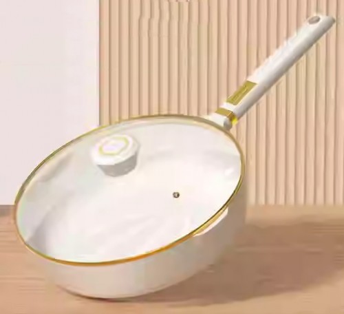家用無塗層不沾陶瓷煎鍋