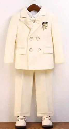 春秋男童英倫西裝 / 花仔服 / 主持人服 / 演出服 ( 六件套 )