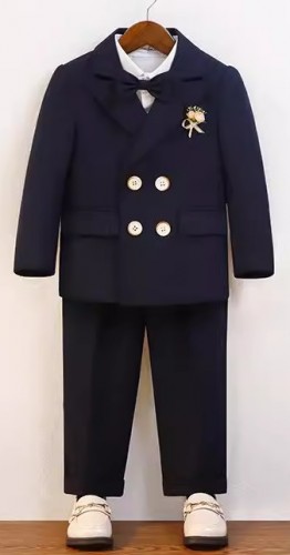 春秋男童英倫西裝 / 花仔服 / 主持人服 / 演出服 ( 六件套 )