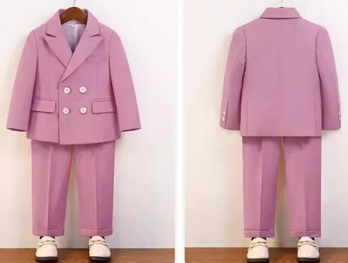 春秋男童英倫西裝 / 花仔服 / 主持人服 / 演出服 ( 六件套 )