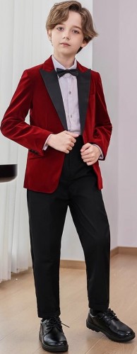 男童英倫西裝 / 花仔服 / 主持人服 / 演出服 (4件套 )