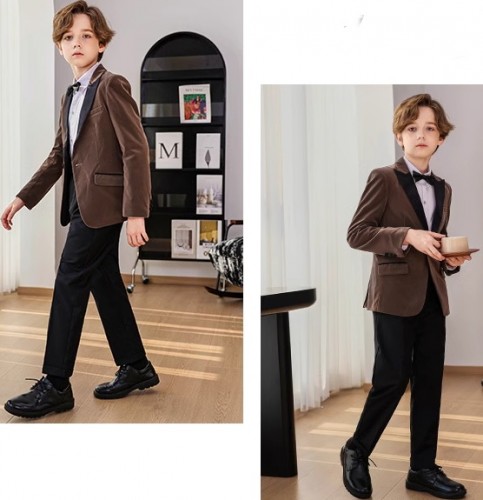 男童英倫西裝 / 花仔服 / 主持人服 / 演出服 (4件套 )