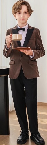 男童英倫西裝 / 花仔服 / 主持人服 / 演出服 (4件套 )