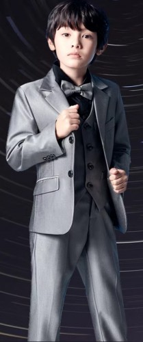 男童英倫西裝 / 花仔服 / 主持人服 / 演出服 (五件套)