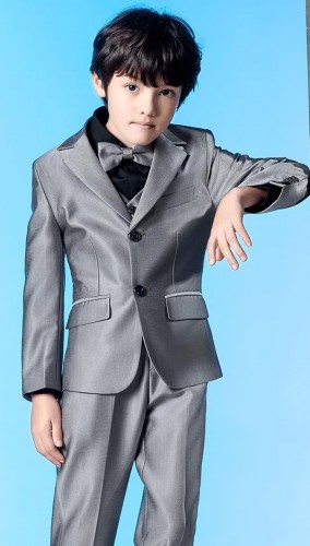 男童英倫西裝 / 花仔服 / 主持人服 / 演出服 (五件套)