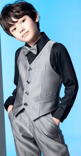 男童英倫西裝 / 花仔服 / 主持人服 / 演出服 (五件套)