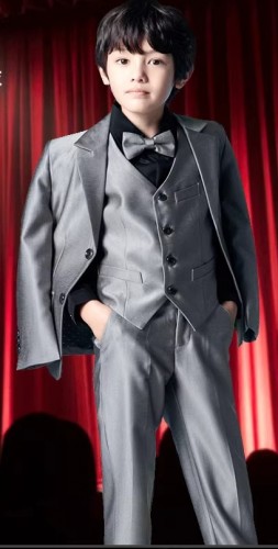男童英倫西裝 / 花仔服 / 主持人服 / 演出服 (五件套)