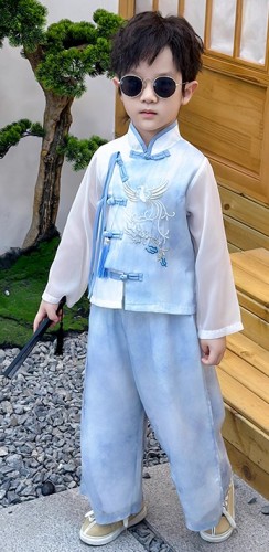薄款男童漢服 / 兒童唐裝 / 演出服
