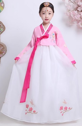 女童韓服 / 女童朝鮮民族服 / 女童少數民族族服 / 演出服