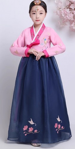 女童韓服 / 女童朝鮮民族服 / 女童少數民族族服 / 演出服