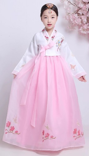 女童韓服 / 女童朝鮮民族服 / 女童少數民族族服 / 演出服