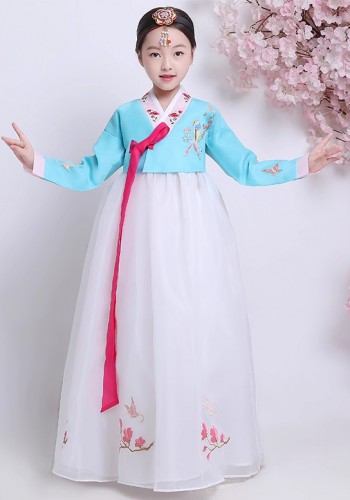 女童韓服 / 女童朝鮮民族服 / 女童少數民族族服 / 演出服