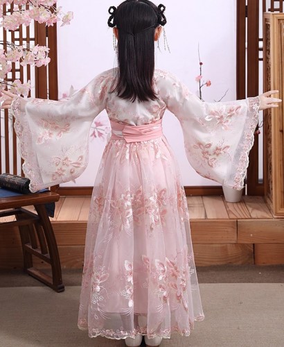 春秋女童漢服 / 女童襦裙 / 女童古裝 / 演出服