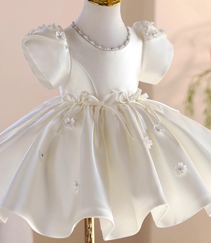 夏季女童泡泡袖婚紗 / 女童公主裙 / 花女裙 / 主持人服 / 禮服裙