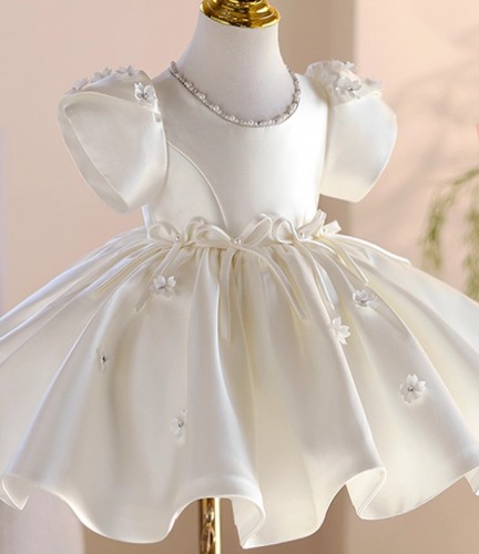 夏季女童婚紗 / 女童泡泡袖公主裙 / 主持人服 / 禮服裙
