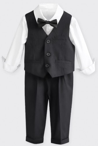 男童英倫西裝套裝 / 花仔服 / 男童禮服 / 主持人服 / 演出服 (6件套)