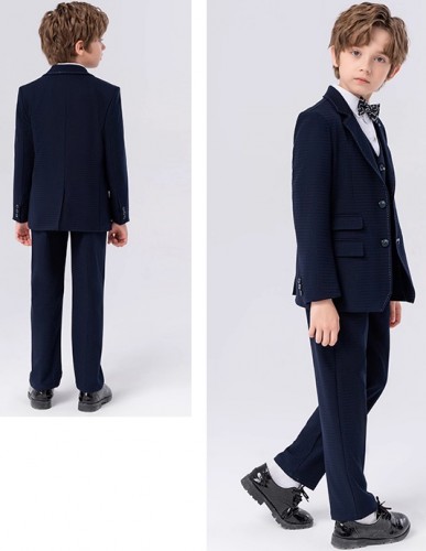 秋冬男童西裝 / 花仔服 / 主持人服 / 演出服 ( 六件套 )