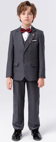 秋冬男童西裝 / 花仔服 / 主持人服 / 演出服 ( 六件套 )