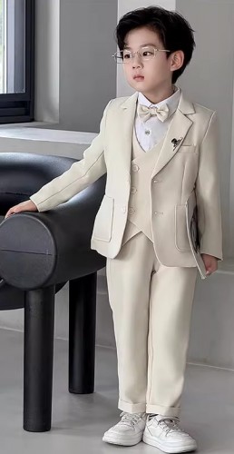 男童英倫西裝 / 花仔服 / 主持人服 / 宴會服 / 演出服 ( 6件套 )