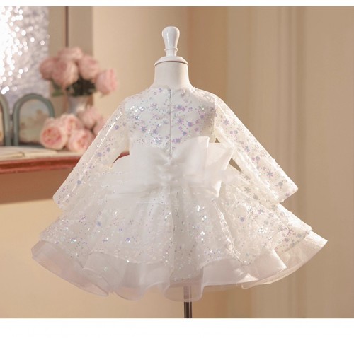 女童長袖婚紗 / 花女裙 / 女童公主裙 / 禮服裙 / 主持人服 / 演出服